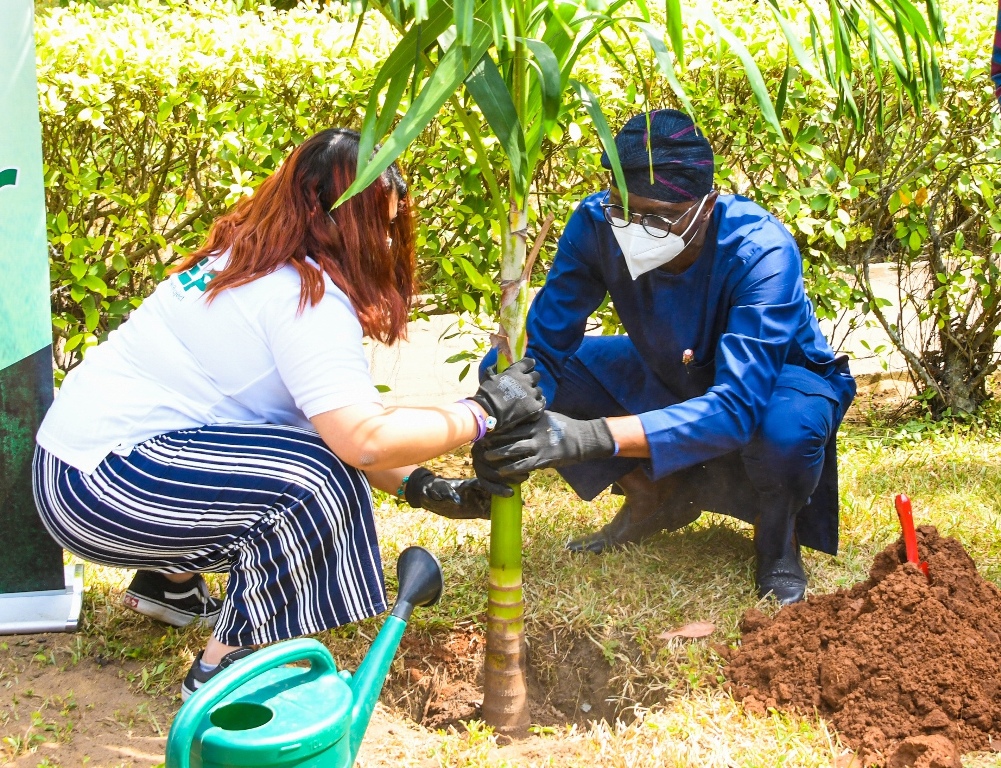 SANWO-OLU TASKS LAGOSIANS ON ENVIRONMENT PRESERVATION THROUGH TREE PLANTING